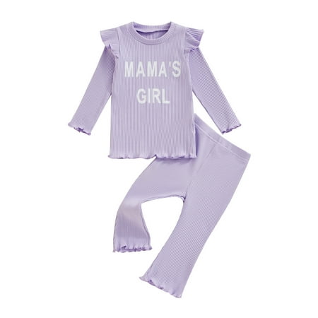 Bagilaanoe 2pcs Baby Girl Pants Set Toddler Letter Long Sleeve T-Shirts Tops + Flare Trousers 6M 12M 18M 24M 3T 4T Kids Fall Casual Clothes
Bagilaanoe 2pcs Baby Girl Pants Set Toddler Letter Long Sleeve T-Shirts Tops + Flare Trousers 6M 12M 18M 24M 3T 4T Kids Fall Casual Clothes
