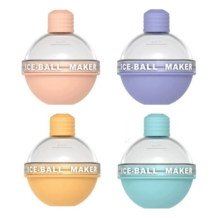 4 Pack Ice Ball Maker Whiskey Ice Mold Silicone Ice Square Tray 2.5 Inches Sphere Ice Mold for Whiskey and Cocktails
4 Pack Ice Ball Maker Whiskey Ice Mold Silicone Ice Square Tray 2.5 Inches Sphere Ice Mold for Whiskey and Cocktails