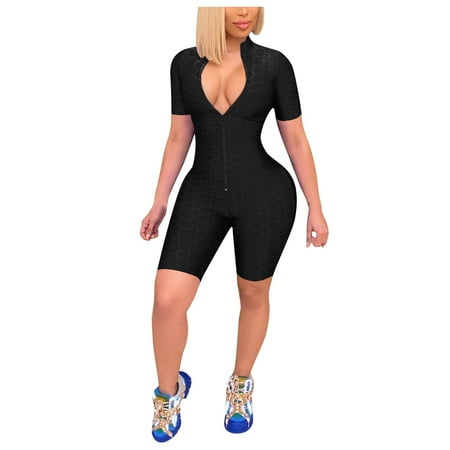 Jumpsuits For Women Dressy Women s Casual Jumpsuit Long Zipper Sports Yoga Gym Short Jumpsuit Women s Jumpsuits Rompers & Overalls Summer Rompers For Women 2023 Beach
Jumpsuits For Women Dressy Women s Casual Jumpsuit Long Zipper Sports Yoga Gym Short Jumpsuit Women s Jumpsuits Rompers & Overalls Summer Rompers For Women 2023 Beach