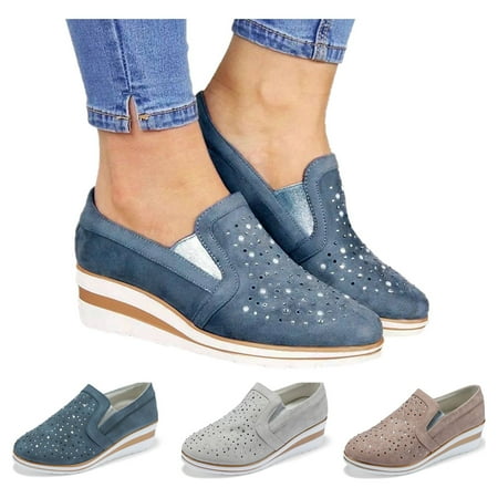 Luxur Women s Shoes Rhinestone Loafers Ladies Pumps Slip On Flat Wedges Casual Shoes Sneakers
Luxur Women s Shoes Rhinestone Loafers Ladies Pumps Slip On Flat Wedges Casual Shoes Sneakers
