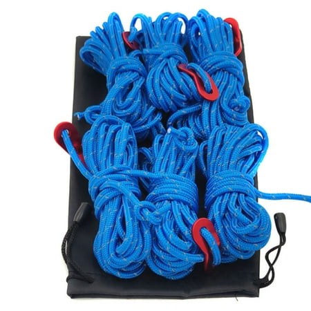 Wind Rope 6Pcs/Set Reflective Tent Wind Rope Camping String 4mm Reflective Rope Blue 4mm*4m
Wind Rope 6Pcs/Set Reflective Tent Wind Rope Camping String 4mm Reflective Rope Blue 4mm*4m