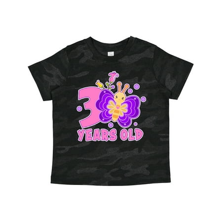 Inktastic 3 Years Old with Butterfly and Flowers Gift Toddler Toddler Girl T-Shirt
Inktastic 3 Years Old with Butterfly and Flowers Gift Toddler Toddler Girl T-Shirt