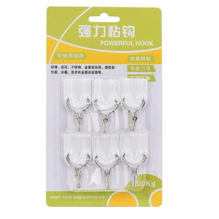 Hi.FANCY 6Pcs Door Wall Hanger Holder Tiles Glass Adhesive Strong Sticky Hooks Bathroom Kitchen Clothing
Hi.FANCY 6Pcs Door Wall Hanger Holder Tiles Glass Adhesive Strong Sticky Hooks Bathroom Kitchen Clothing