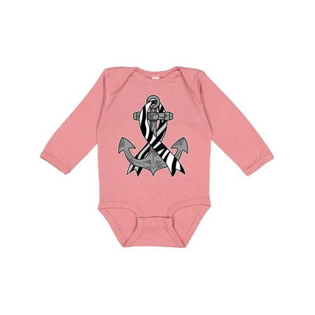 Inktastic Anchor with Zebra Ribbon For Carcinoid Cancer Awareness Gift Baby Boy or Baby Girl Long Sleeve Bodysuit
Inktastic Anchor with Zebra Ribbon For Carcinoid Cancer Awareness Gift Baby Boy or Baby Girl Long Sleeve Bodysuit