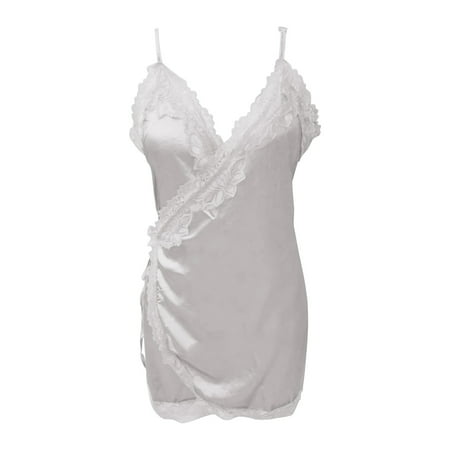 Cathalem Lingerie Cute Loose Suspender And Home Underwear Loose Solid Women s Nightdress Pajamas Lingerie Set Underwear White Small
Cathalem Lingerie Cute Loose Suspender And Home Underwear Loose Solid Women s Nightdress Pajamas Lingerie Set Underwear White Small