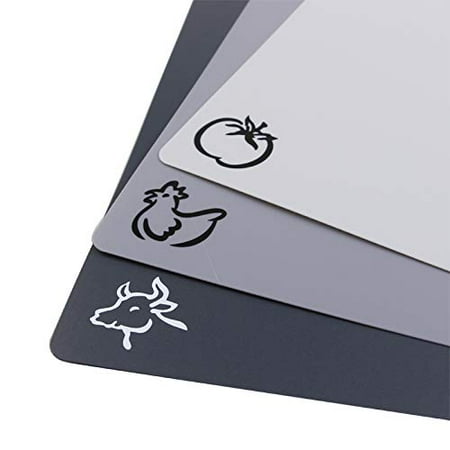 Modern Flexible Cutting Board Mats - Extra Thick Durable Non-slip Material - BPA Free - Set of 3
Modern Flexible Cutting Board Mats - Extra Thick Durable Non-slip Material - BPA Free - Set of 3