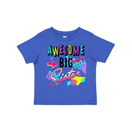 Inktastic Awesome Big Sister- 80s Retro Style Gift Toddler Toddler Girl T-Shirt
Inktastic Awesome Big Sister- 80s Retro Style Gift Toddler Toddler Girl T-Shirt