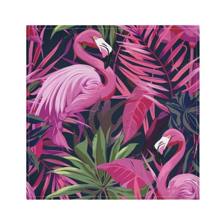 JSTEL Pink Flamingo Leaf Cloth Napkins Set of 6 20x20 Inch Washable and Reusable Napkin for Decoupage Dinner Party Everyday Use
JSTEL Pink Flamingo Leaf Cloth Napkins Set of 6 20x20 Inch Washable and Reusable Napkin for Decoupage Dinner Party Everyday Use