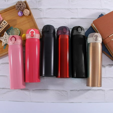 500ML Vacuum Flask Large Capacity Thermal Bottle Insulated Cup Straight Cups for Travel Home Drinkware Supplies Rose
500ML Vacuum Flask Large Capacity Thermal Bottle Insulated Cup Straight Cups for Travel Home Drinkware Supplies Rose