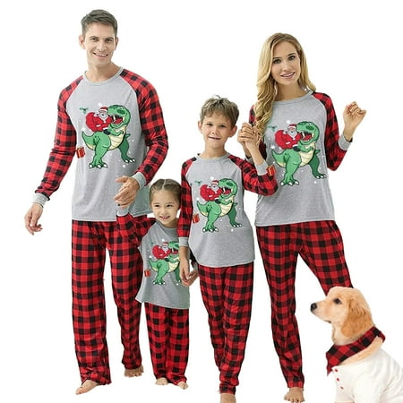JBEELATE Family Pajamas Matching Sets Christmas Dinosaur Sleepwear for Baby Adults and Kids Holiday PJS Set
JBEELATE Family Pajamas Matching Sets Christmas Dinosaur Sleepwear for Baby Adults and Kids Holiday PJS Set