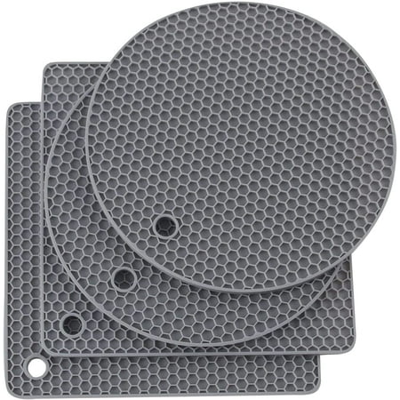 Silicone Trivet Mats Pot Holder Hot Pads Plate Holder Gripper Pad Garlic Peeler Drying Mat Coasters Black
Silicone Trivet Mats Pot Holder Hot Pads Plate Holder Gripper Pad Garlic Peeler Drying Mat Coasters Black