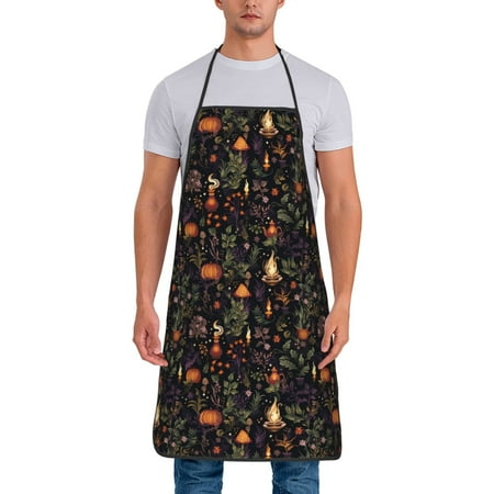 Jgfou Pumpkin Plant Garden Print Anti-fouling Apron for Men Women Waterproof Oil-Proof Kitchen Apron with Adjustable Straps Pocket and No-Pill No-Fade Fabric
Jgfou Pumpkin Plant Garden Print Anti-fouling Apron for Men Women Waterproof Oil-Proof Kitchen Apron with Adjustable Straps Pocket and No-Pill No-Fade Fabric
