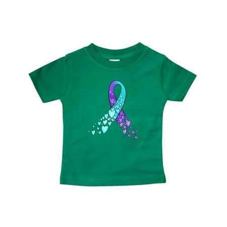 Inktastic Suicide Prevention Ribbon with Blue and Purple Hearts Gift Baby Boy or Baby Girl T-Shirt
Inktastic Suicide Prevention Ribbon with Blue and Purple Hearts Gift Baby Boy or Baby Girl T-Shirt