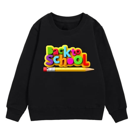 TENSUNNYD Back To School Season Girls Sweatshirt Winter Fashion Long Sleeve Warm Soft Comfortable Top Cartoon Pattern Campus Style Toddler 3Y-4Y
TENSUNNYD Back To School Season Girls Sweatshirt Winter Fashion Long Sleeve Warm Soft Comfortable Top Cartoon Pattern Campus Style Toddler 3Y-4Y
