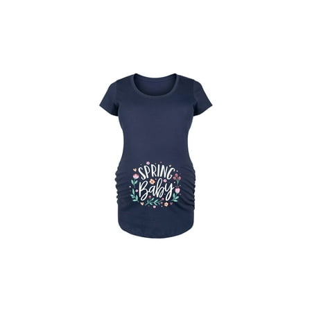 Bloom Maternity - Spring Baby - Maternity Scoop Neck T-Shirt