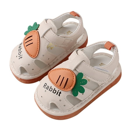 Odeerbi Clearance Babies First Walkers Summer Baby Girls Boys Cute With Voice Carrot Print Soft Bottom Toddler Sandals
Odeerbi Clearance Babies First Walkers Summer Baby Girls Boys Cute With Voice Carrot Print Soft Bottom Toddler Sandals