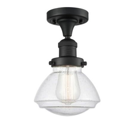 Innovations Lighting 517-1Ch Olean Olean 7 Wide Semi-Flush Ceiling Fixture - Black
Innovations Lighting 517-1Ch Olean Olean 7 Wide Semi-Flush Ceiling Fixture - Black