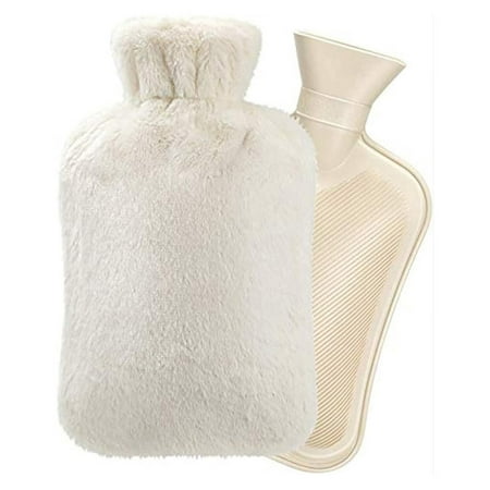 1.8L Hot Water Bottle Bag - Rubber Hot Water Bag - Cold And Hot Water Pack Hands Feet Warmer With Soft Cover Good Heat Transfer Beige / Grey
1.8L Hot Water Bottle Bag - Rubber Hot Water Bag - Cold And Hot Water Pack Hands Feet Warmer With Soft Cover Good Heat Transfer Beige / Grey