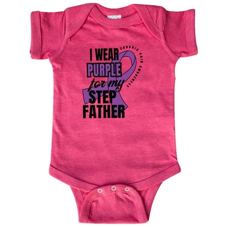 Inktastic Chronic Pain I Wear Purple For My Step Father Gift Baby Boy or Baby Girl Bodysuit
Inktastic Chronic Pain I Wear Purple For My Step Father Gift Baby Boy or Baby Girl Bodysuit