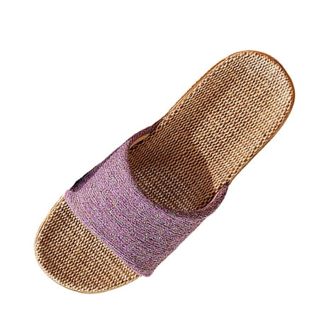 Sukalun Flax Tatami Slippers No Slip Indoor Slippers | Open Toe Women s Slippers Flax House Shoes | Fashion Summer Skidproof Indoor Slippers
Sukalun Flax Tatami Slippers No Slip Indoor Slippers | Open Toe Women s Slippers Flax House Shoes | Fashion Summer Skidproof Indoor Slippers