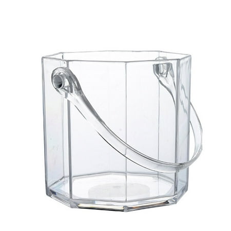 ZENTREE Ice Bucket Acrylic Clear Storage Tub Plastic Drink Buckets with Handle for Champagne Wine Beer Bottles Drinks
ZENTREE Ice Bucket Acrylic Clear Storage Tub Plastic Drink Buckets with Handle for Champagne Wine Beer Bottles Drinks