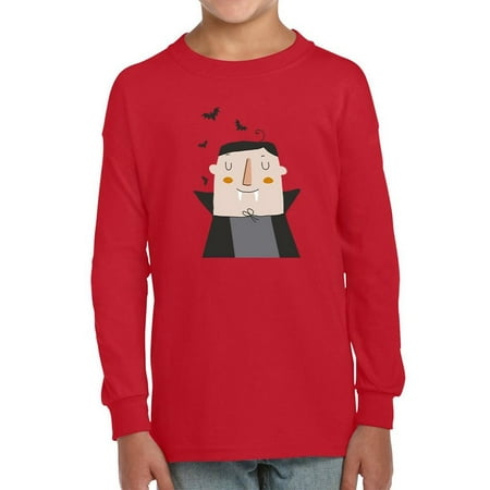 Cute Funny Vampire Relax Long Sleeve Toddler -Image by Shutterstock 3 Toddler