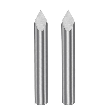 Uxcell 6mm Shank 0.1mm Tip 60 Degree Carbide 3 Flutes Wood Engraving CNC Bits 2 Pack
Uxcell 6mm Shank 0.1mm Tip 60 Degree Carbide 3 Flutes Wood Engraving CNC Bits 2 Pack