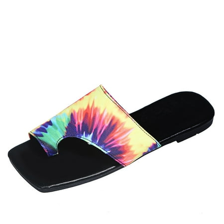 Comfortable Sandals for Women Women s Fashion Casual Multicolor Outdoor Flat Slippers Outdoor Beach Shoes Pu
Comfortable Sandals for Women Women s Fashion Casual Multicolor Outdoor Flat Slippers Outdoor Beach Shoes Pu