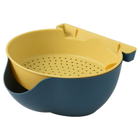 Younar Kitchen Strainer and Colander Bowl Sets | Detachable Food Strainers | Vegetable Sinks for Pasta Fruits Vegetable Cleaning Washing Mixing
Younar Kitchen Strainer and Colander Bowl Sets | Detachable Food Strainers | Vegetable Sinks for Pasta Fruits Vegetable Cleaning Washing Mixing