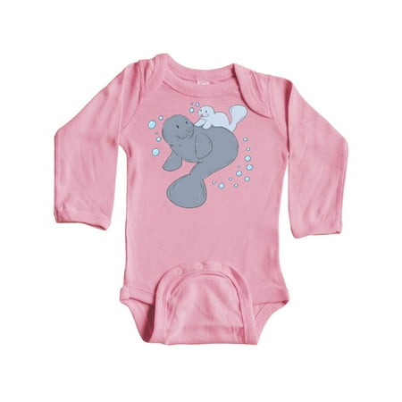 Inktastic Cute Manatees with Bubbles Gift Baby Boy or Baby Girl Long Sleeve Bodysuit
Inktastic Cute Manatees with Bubbles Gift Baby Boy or Baby Girl Long Sleeve Bodysuit