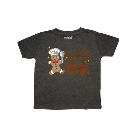 Inktastic My Cousin And I Are Baking Buddies Gift Toddler Boy or Toddler Girl T-Shirt
Inktastic My Cousin And I Are Baking Buddies Gift Toddler Boy or Toddler Girl T-Shirt
