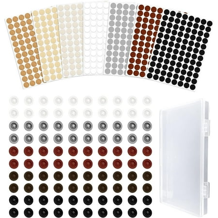 Screw Hole Covers Kit 672Pcs 0.6 Self Adhesive PVC Screw Cover Caps 7 Colors Waterproof Wood Textured Cover & 130pcs Self Tapping Plastic Screw Cap Covers
Screw Hole Covers Kit 672Pcs 0.6 Self Adhesive PVC Screw Cover Caps 7 Colors Waterproof Wood Textured Cover & 130pcs Self Tapping Plastic Screw Cap Covers