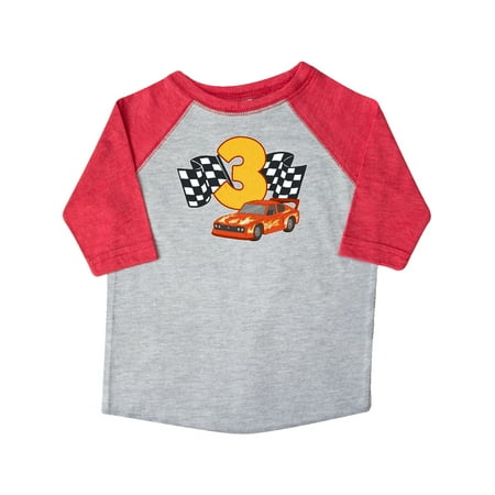 Inktastic Number Three Race Car Gift Toddler Boy or Toddler Girl T-Shirt 
Inktastic Number Three Race Car Gift Toddler Boy or Toddler Girl T-Shirt
