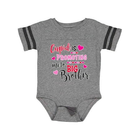 Inktastic Cupid is Promoting Me to Big Brother Gift Baby Boy Bodysuit