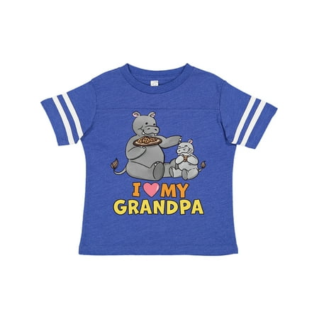 Inktastic I Love My Grandpa Hippos Gift Toddler Boy or Toddler Girl T-Shirt
Inktastic I Love My Grandpa Hippos Gift Toddler Boy or Toddler Girl T-Shirt