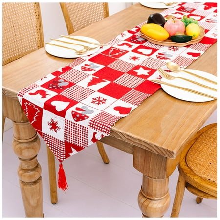 Christmas Pretty Table Runner Perfect For Dinner Party Washable Beautiful Design Cloth Family Time
Christmas Pretty Table Runner Perfect For Dinner Party Washable Beautiful Design Cloth Family Time