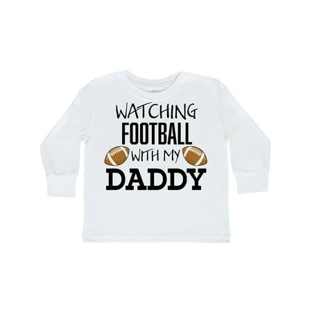 Inktastic Watching Football with my Daddy Gift Toddler Boy or Toddler Girl Long Sleeve T-Shirt
Inktastic Watching Football with my Daddy Gift Toddler Boy or Toddler Girl Long Sleeve T-Shirt