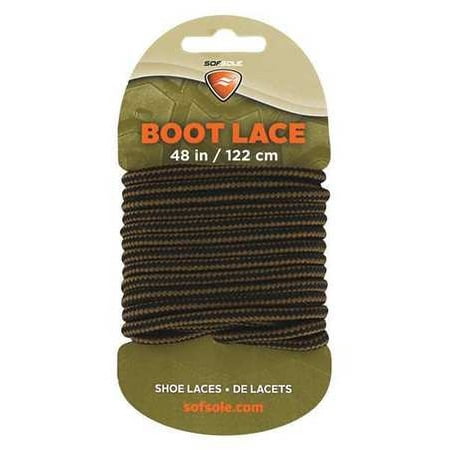 SOFSOLE 84724 Shoe Laces 48 L Polyester Gold Brown PR G4104016