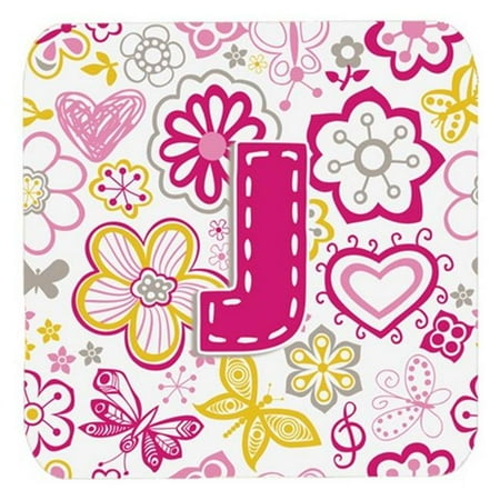 Carolines Treasures CJ2005-JFC Letter J Flowers And Butterflies Pink Foam Coasters- Set Of 4
Carolines Treasures CJ2005-JFC Letter J Flowers And Butterflies Pink Foam Coasters- Set Of 4