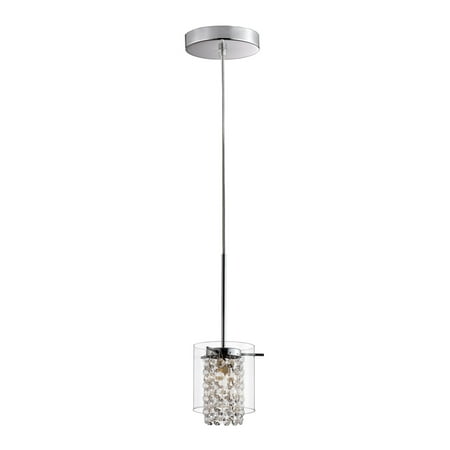Bazz Lighting Pr3811cb Glam Series Single-Light Mini Pendant Finished In Chrome - Chrome
Bazz Lighting Pr3811cb Glam Series Single-Light Mini Pendant Finished In Chrome - Chrome