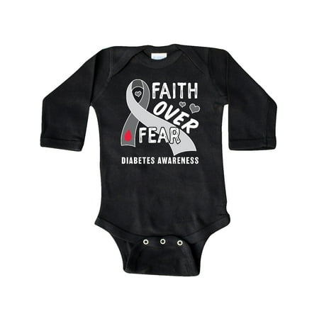 Inktastic Diabetes Awareness Faith over Fear Gift Baby Boy or Baby Girl Long Sleeve Bodysuit
Inktastic Diabetes Awareness Faith over Fear Gift Baby Boy or Baby Girl Long Sleeve Bodysuit