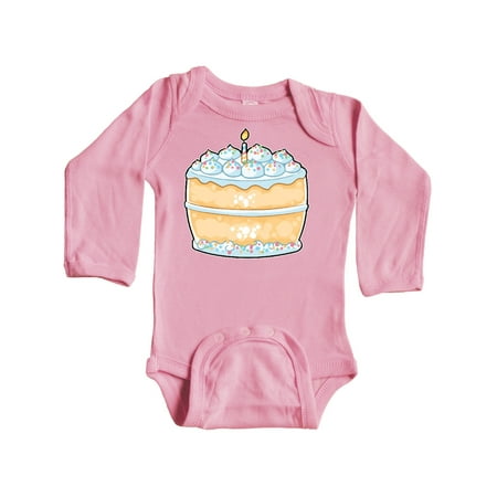 Inktastic Cute Cake with Confetti Sprinkles and Candle Gift Baby Boy or Baby Girl Long Sleeve Bodysuit
Inktastic Cute Cake with Confetti Sprinkles and Candle Gift Baby Boy or Baby Girl Long Sleeve Bodysuit