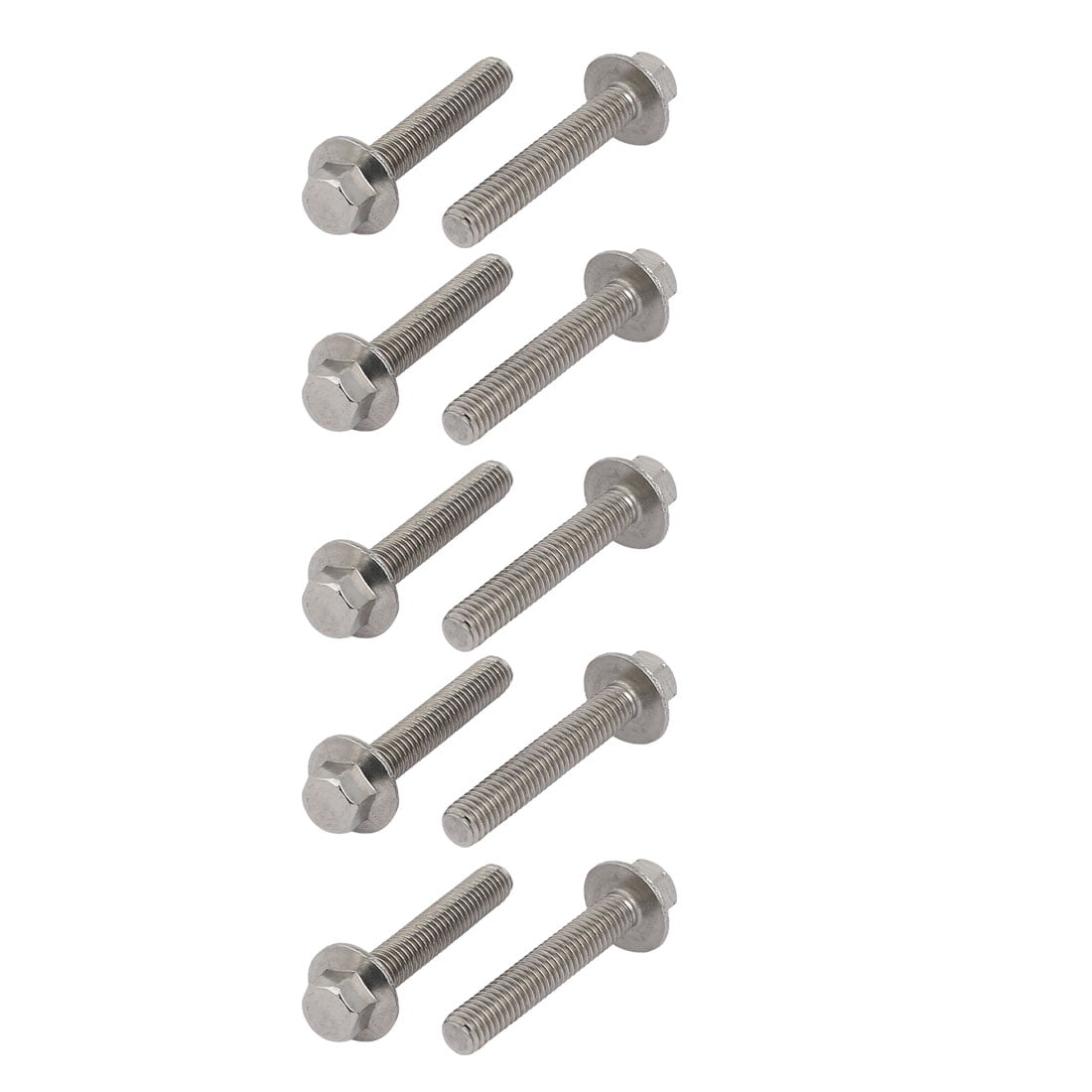 10Pcs M5x55mm Nickel Plated Binding Screw Post for Scrapbook Photo Albums