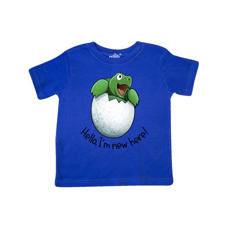 Inktastic Hello I m New Here Cute Baby Turtle Gift Toddler Boy or Toddler Girl T-Shirt
Inktastic Hello I m New Here Cute Baby Turtle Gift Toddler Boy or Toddler Girl T-Shirt