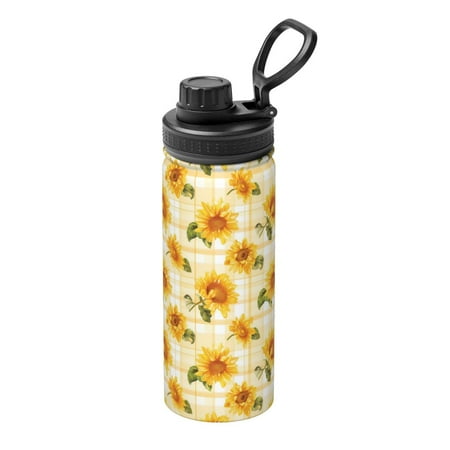 Salouo Light Yellow Plaid Sunflower for 18oz Stainless Steel Vacuum Insulated Tumbler Coffee Travel Mug Spill Proof with Lid Thermos Cup for Keep Hot/Ice Coffee Tea and Beer
Salouo Light Yellow Plaid Sunflower for 18oz Stainless Steel Vacuum Insulated Tumbler Coffee Travel Mug Spill Proof with Lid Thermos Cup for Keep Hot/Ice Coffee Tea and Beer