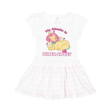 Inktastic My Abuelo Is Super Sweet Cotton Candy Lions with Pink Mane Gift Toddler Girl Dress
Inktastic My Abuelo Is Super Sweet Cotton Candy Lions with Pink Mane Gift Toddler Girl Dress