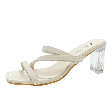 Fashion Womens High Heels Breathable Slip On Rhinestone Shoes Casual Sandals Women s Sandals Size 7 Wedges Closed Toe Sandals for Women Dressy
Fashion Womens High Heels Breathable Slip On Rhinestone Shoes Casual Sandals Women s Sandals Size 7 Wedges Closed Toe Sandals for Women Dressy