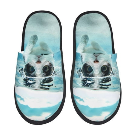 Pofeuu Swimming Cat Goggles Print EVA Fuzzy House super light Slippers Slippers Scuff Outdoor Indoor Warm Cozy Plush Bedroom Shoes Soft Flat Comfy Anti-Slip-Large
Pofeuu Swimming Cat Goggles Print EVA Fuzzy House super light Slippers Slippers Scuff Outdoor Indoor Warm Cozy Plush Bedroom Shoes Soft Flat Comfy Anti-Slip-Large