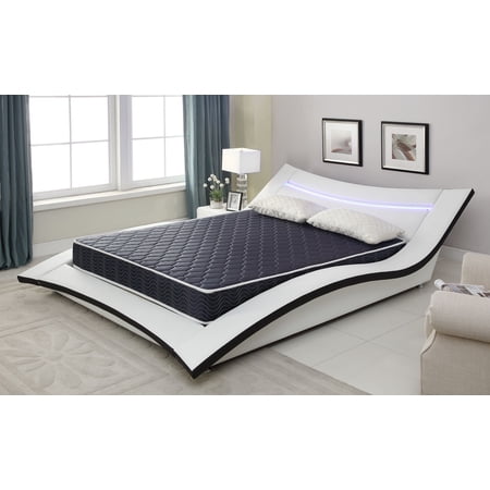 6-Inch Foam Mattress Covered in a Stylish Waterproof Fabric, Full, Available in Various Sizes