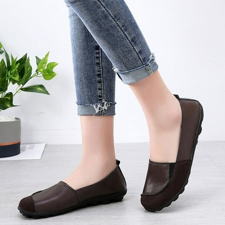ERTUTUYI Ladies Shoes Casual Fashion Flat Heel Sole Single Shoes Loafers Shoes Shoes Casual Shoes Coffee 42
ERTUTUYI Ladies Shoes Casual Fashion Flat Heel Sole Single Shoes Loafers Shoes Shoes Casual Shoes Coffee 42